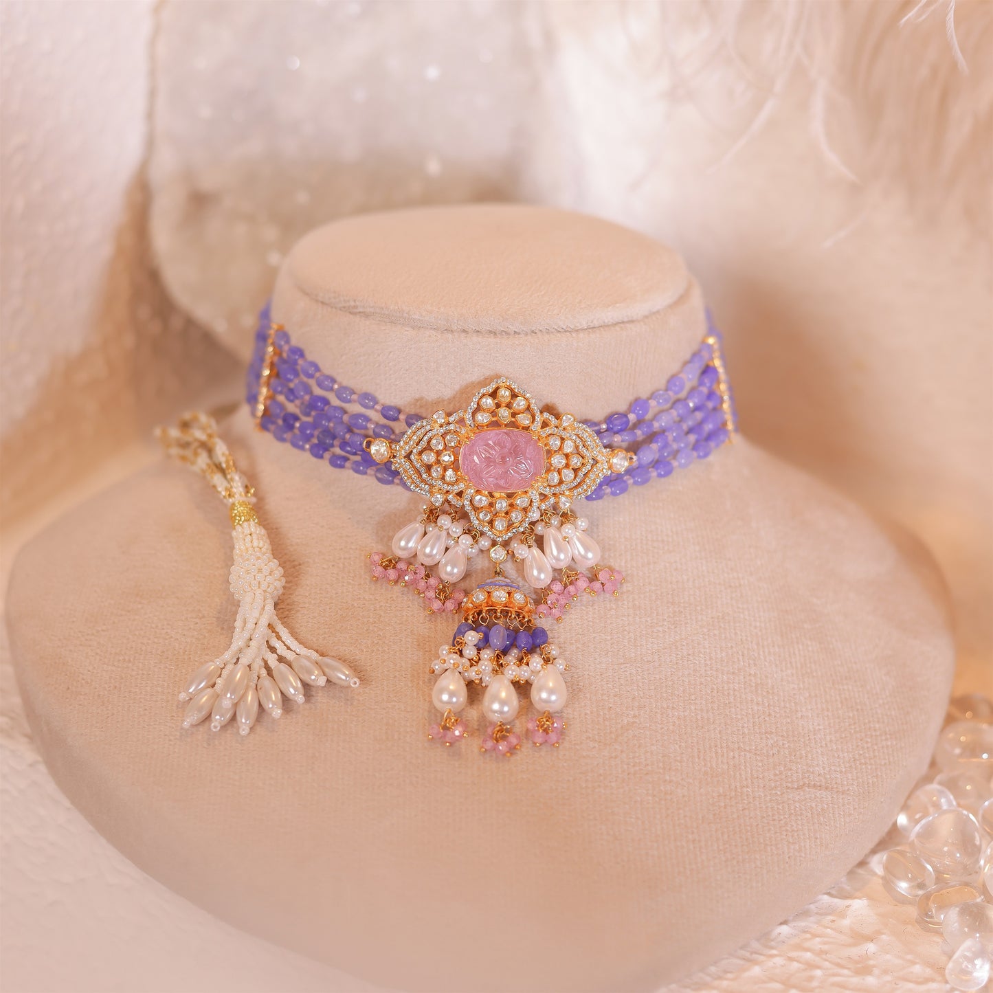 Meenakshi Polki Necklace