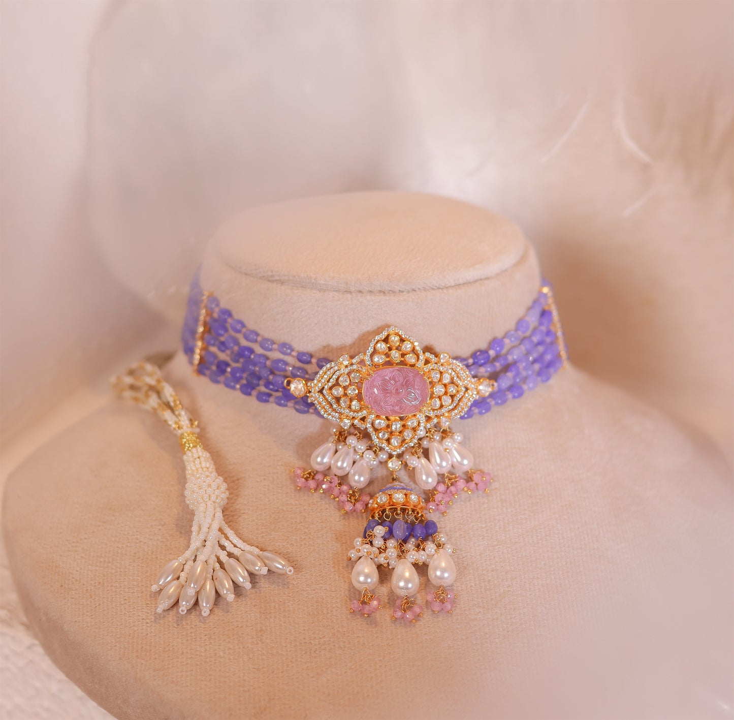 Meenakshi Polki Necklace