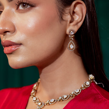 Anamika Polki Stud Earrings