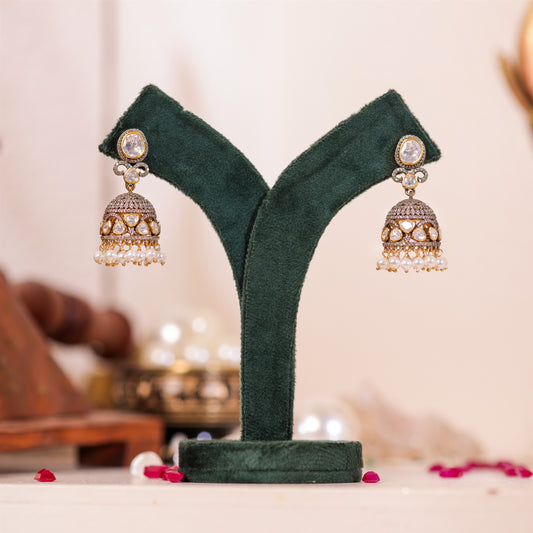 Manisha Polki Jhumkas