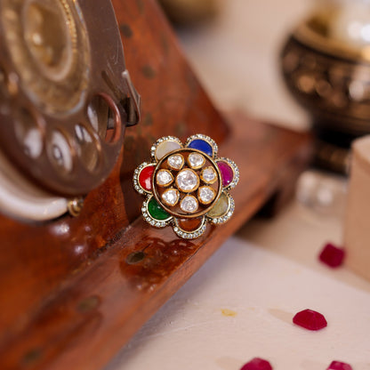 Sahitya Polki Ring