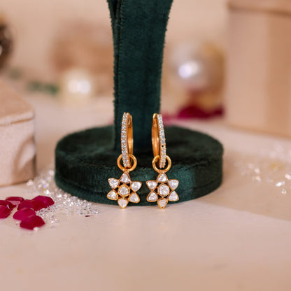 Mrinalini Polki Stud Earrings