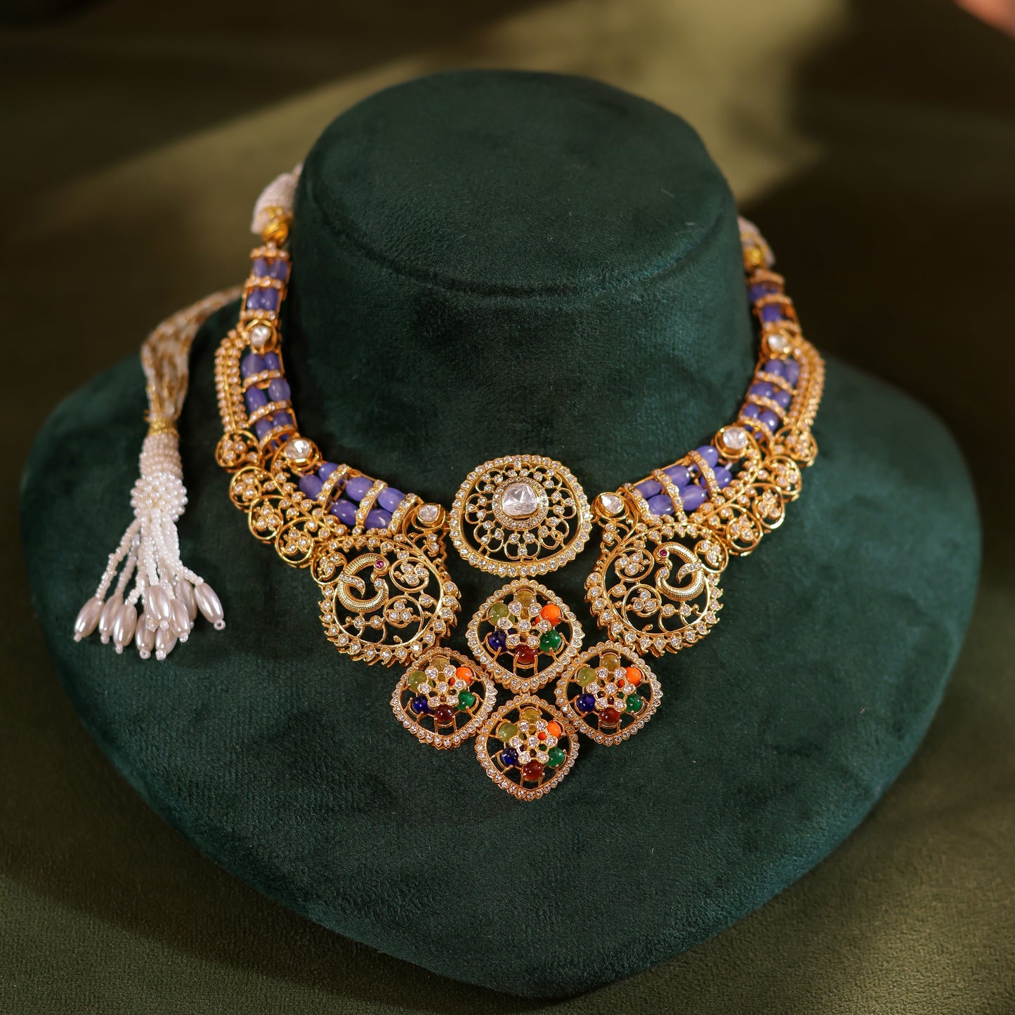 Radhitya Polki Necklace