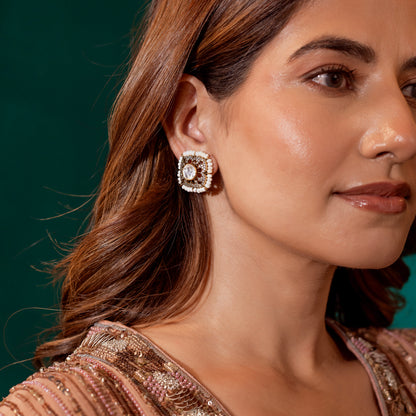 Sonali Polki Stud Earrings