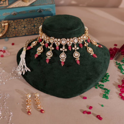 Sadhana Polki Necklace Set